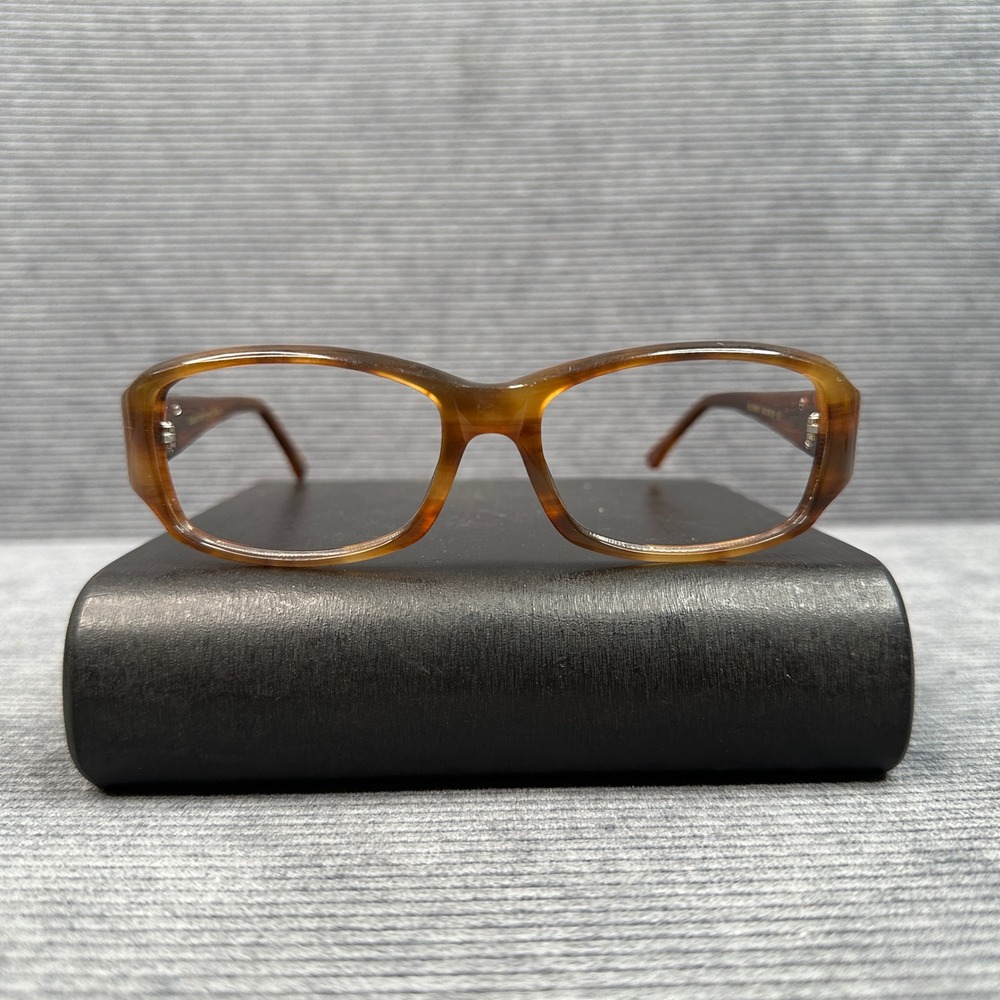 Elizabeth Arden EA 5168-1 Brown Tortoise Rectangular Y2K Eyeglasses Frames 54mm